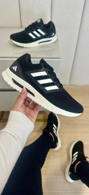 Adidas Esportivo Preto - Tênis Confortável e Durável com Amortecimento