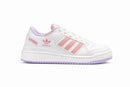 Tênis Adidas Forum Low CL  Unissex - Design Clássico Branco com Detalhes Coloridos | 36 a 44 00
