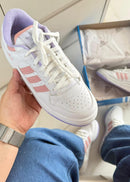 Tênis Adidas Forum Low CL  Unissex - Design Clássico Branco com Detalhes Coloridos | 36 a 44 00